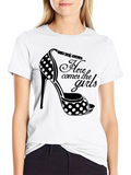 Here Comes the Girls Heel Graphic Tee