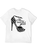 Here Comes the Girls Heel Graphic Tee
