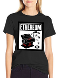 Ethereum Crypto Go Brrr T-Shirt - Black