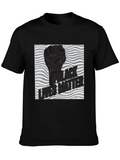 Black Lives Matter Fist Graphic Tee - Unisex