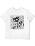 Black Lives Matter Fist Graphic Tee - Unisex