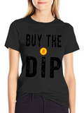 Buy The Dip Bitcoin Crypto T-Shirt