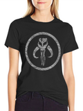 Mandalorian Symbol Black T-Shirt