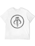 Mandalorian Symbol Black T-Shirt