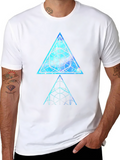 Geometric Galaxy T-Shirt
