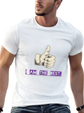 I AM THE BEST! Black T-Shirt