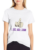 I AM THE BEST! Black T-Shirt