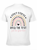 Dont Stress Rock The Test T-Shirt