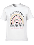 Dont Stress Rock The Test T-Shirt