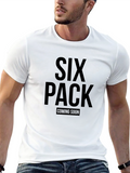 Six Pack Coming Soon Black T-Shirt