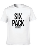Six Pack Coming Soon Black T-Shirt