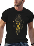 Brain DNA & Heart Graphic Tee