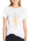 Brain DNA & Heart Graphic Tee