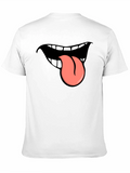 Funny Tongue Out Graphic T-Shirt