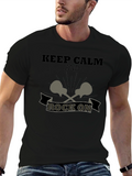 Keep Calm and Rock On Graphic Tee