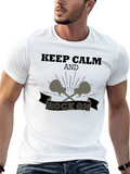 Keep Calm and Rock On Graphic Tee