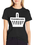 Basket Graphic Tee - Casual Cotton T-Shirt