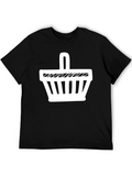 Basket Graphic Tee - Casual Cotton T-Shirt