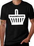 Basket Graphic Tee - Casual Cotton T-Shirt