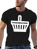Basket Graphic Tee - Casual Cotton T-Shirt