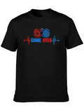 Game Over Controller Heartbeat T-Shirt