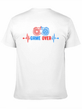 Game Over Controller Heartbeat T-Shirt