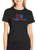 Game Over Controller Heartbeat T-Shirt