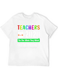 Teachers 2020 Quarantined Black T-Shirt