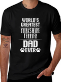 Yorkshire Terrier Dad T-Shirt