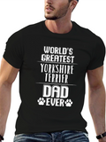 Yorkshire Terrier Dad T-Shirt