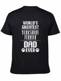 Yorkshire Terrier Dad T-Shirt