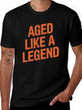 Aged Like a Legend Black T-Shirt