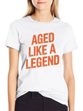 Aged Like a Legend Black T-Shirt