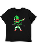 Boxing Elf Christmas T-Shirt - Holiday Fun