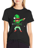 Boxing Elf Christmas T-Shirt - Holiday Fun