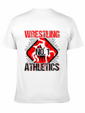 Wrestling No. 1 Athletics Black T-Shirt