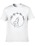 Lets Fly to the Moon Graphic Tee