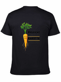 Funny Carrot Graphic Tee - Vegan Humor T-Shirt
