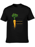 Funny Carrot Graphic Tee - Vegan Humor T-Shirt