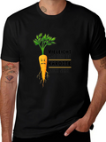 Funny Carrot Graphic Tee - Vegan Humor T-Shirt