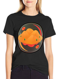 Desert Planet Graphic Black T-Shirt