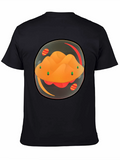 Desert Planet Graphic Black T-Shirt