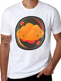 Desert Planet Graphic Black T-Shirt