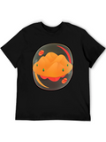 Desert Planet Graphic Black T-Shirt