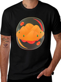 Desert Planet Graphic Black T-Shirt