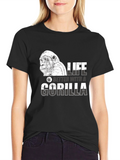 Life is Better with a Gorilla Graphic T-Shirt