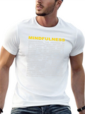 Mindfulness Definition Black T-Shirt
