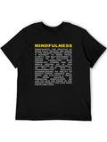 Mindfulness Definition Black T-Shirt