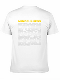 Mindfulness Definition Black T-Shirt