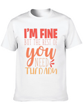 Im Fine You Need Therapy Graphic T-Shirt